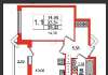 Сдам 1-комнатную квартиру, Арцеуловская аллея 19, 35 м²