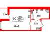 Сдам студию, пр-т Будённого 23к2, 28 м²