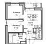 Сдам 2-комнатную квартиру, Ивинская ул. 7, 38.2 м²