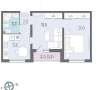 Сдам 2-комнатную квартиру, Муринская дорога 8к4, 38 м²