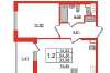 Сдам 1-комнатную квартиру, пр-т Будённого 21к1, 34.3 м²