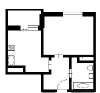 Сдам 1-комнатную квартиру, Арцеуловская аллея 23к1, 36 м²