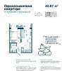 Сдам 1-комнатную квартиру в Санкт-Петербурге, м. Парнас, пос. Парголово Михайловская дорога 14к1, 40 м²