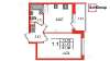 Сдам 1-комнатную квартиру, Верхне-Каменская ул. 11к1, 34 м²