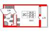 Сдам студию, Верхне-Каменская ул. 11к1, 25 м²