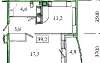 Сдам 1-комнатную квартиру в Санкт-Петербурге, м. Академическая, ул. Бутлерова 9к3, 39.2 м²