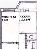 Сдам 1-комнатную квартиру, Товарищеский проспект 32к2, 42 м²