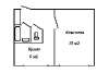 Сдам 1-комнатную квартиру, пр-т Славы 37, 31 м²